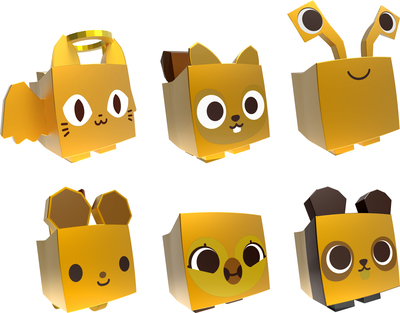 Pet Simulator Core Mystery Pack Figursett Series 2 4-Pakk