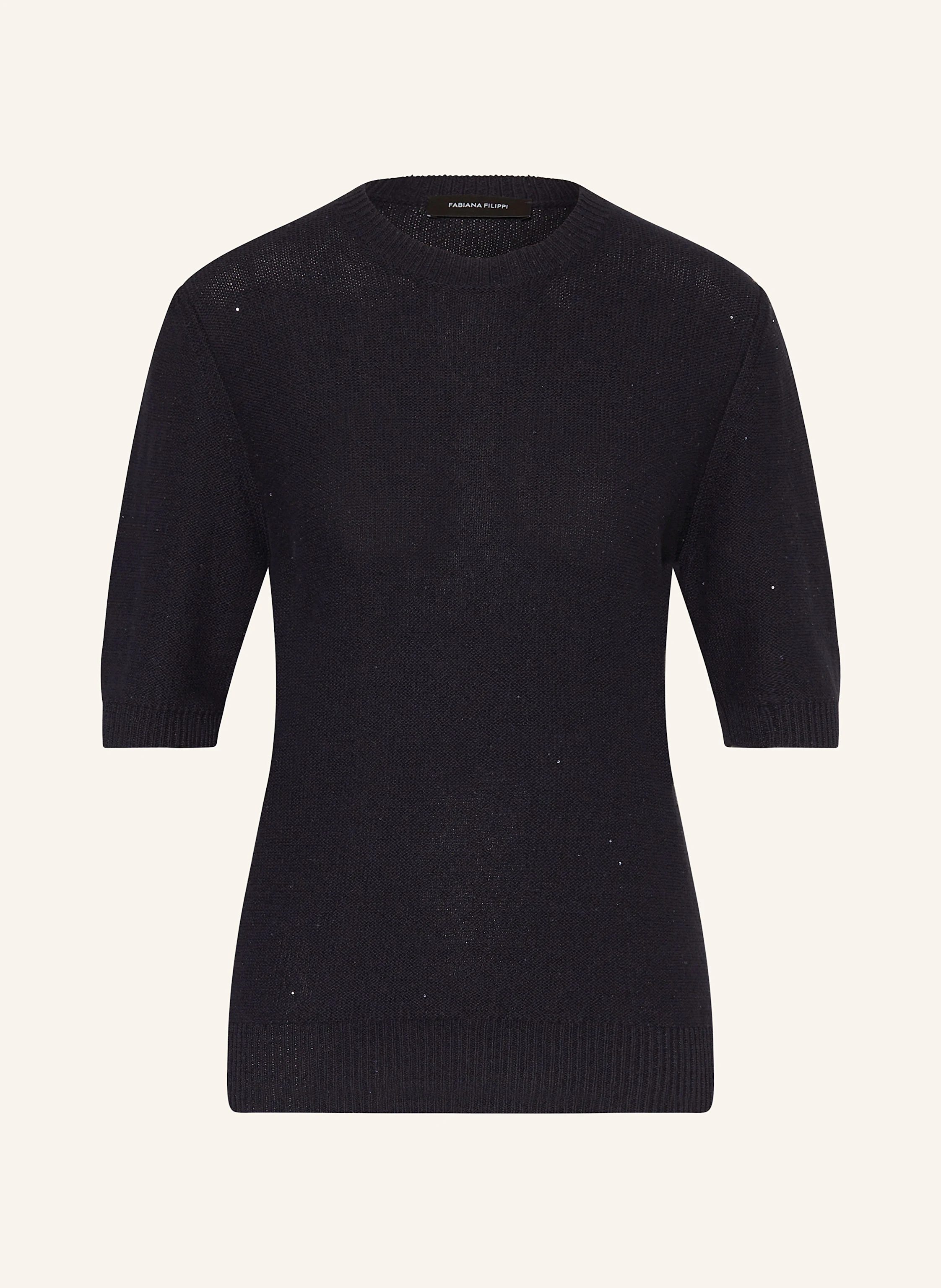 FABIANA FILIPPI Strickshirt mit Pailletten