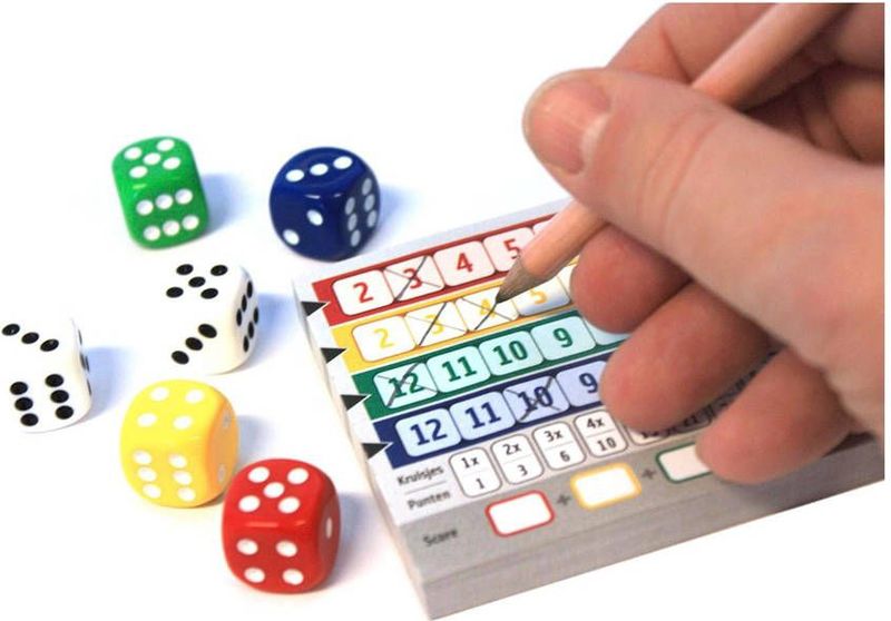 White Goblin Games - Qwixx 2 Scorebloks - Bordspel - Wit