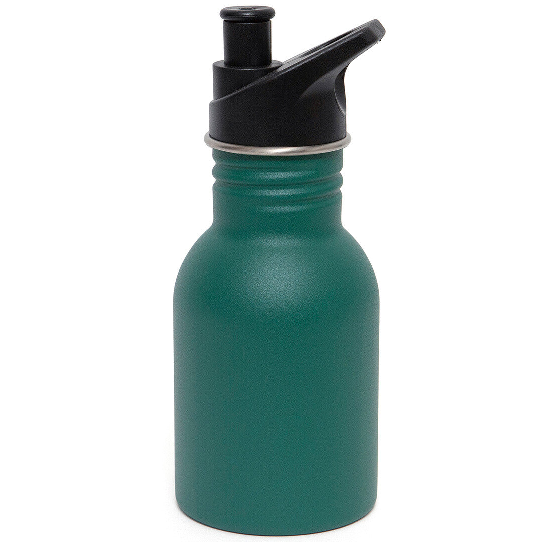Petit monkey rvs drinkfles dennengroen - 380 ml