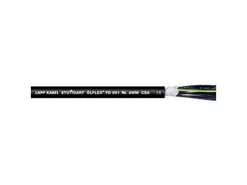 Lapp ÖLFLEX FD 891, 50 m, Sort, PVC, 72 kg/km, 147 kg/km, 300 V