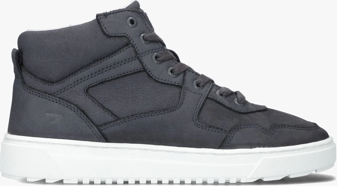 HUB blauwe hub hoge sneaker boston