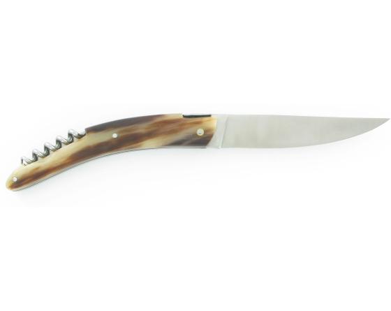 Styl'ver 2 pièces Pointe de corne Couteau de poche par Goyon Chazeau