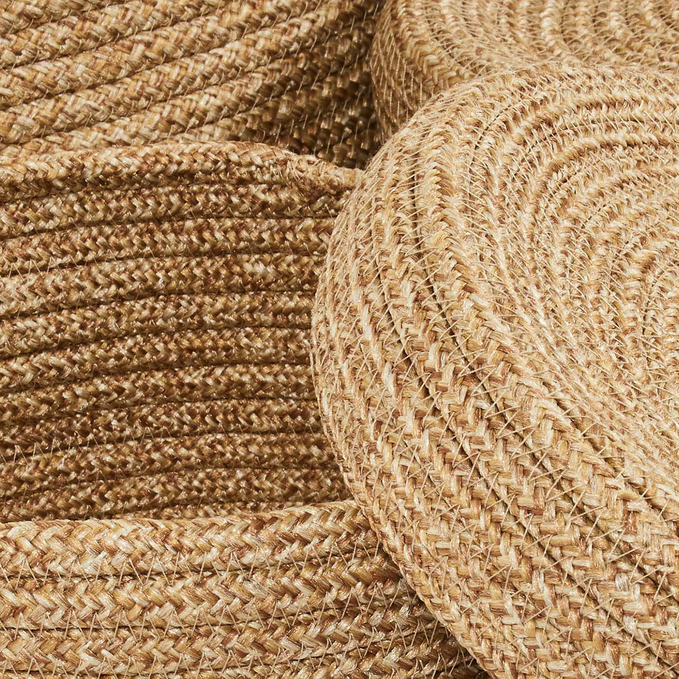 Nazar Rugs Panier CALI 4302 fait main beige - 25x15 cm