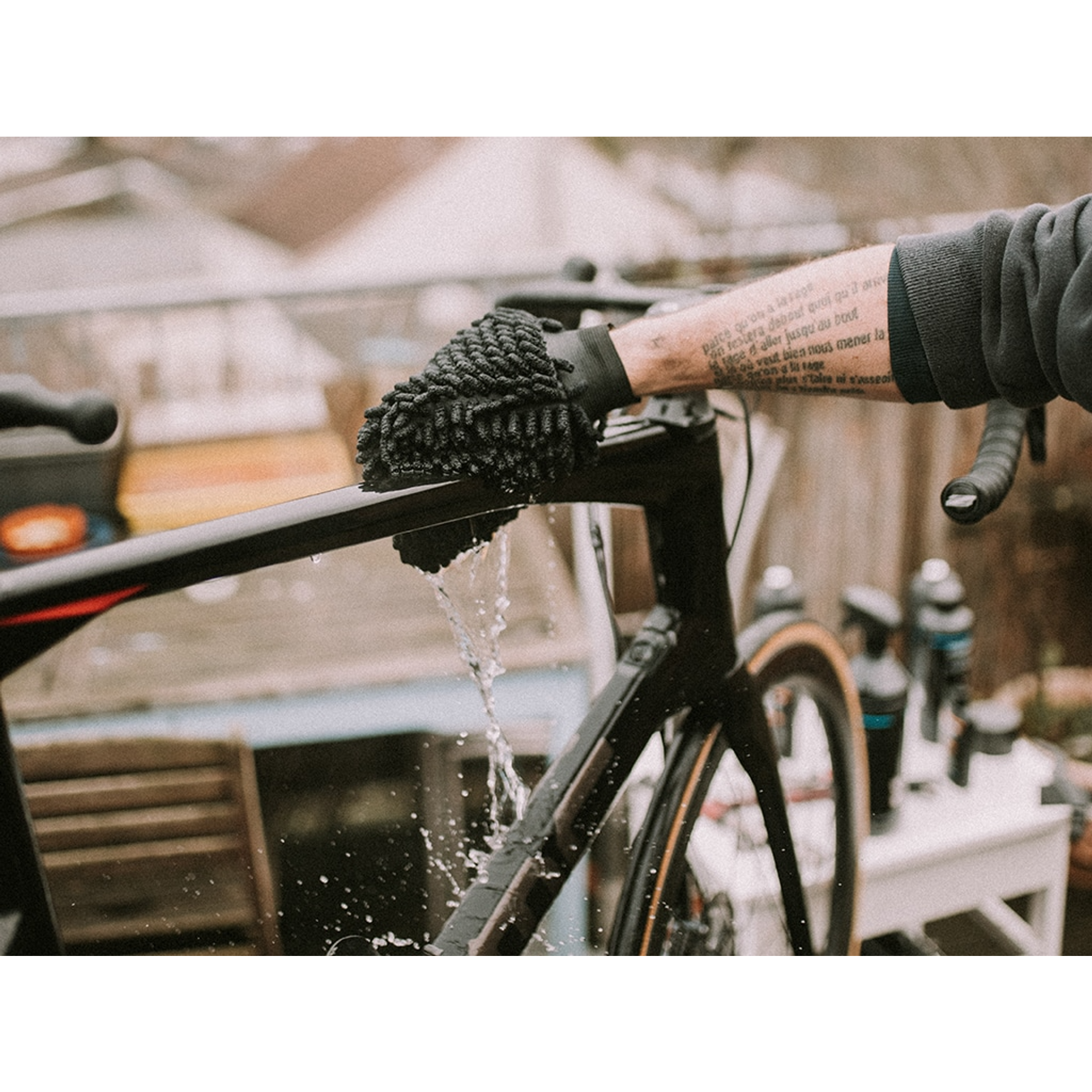 Dynamic Bike Care Microvezel Poetshandschoen