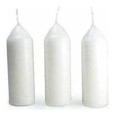 3 Bougies blanches paraffine pour ORIGINAL LANTERN - 9 heures - Uco
