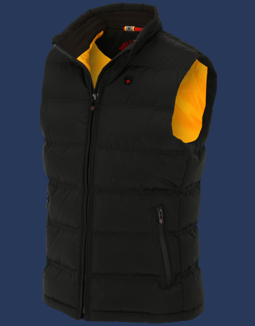 Snowdome Vest Men PrincessAirTec, Schwarz