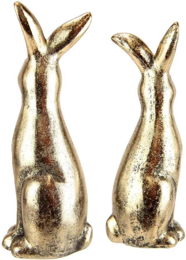 I.GE.A. Osterhase »Hasen Paar, Ostern« Dekofigur, Osterdeko, Osterfigur