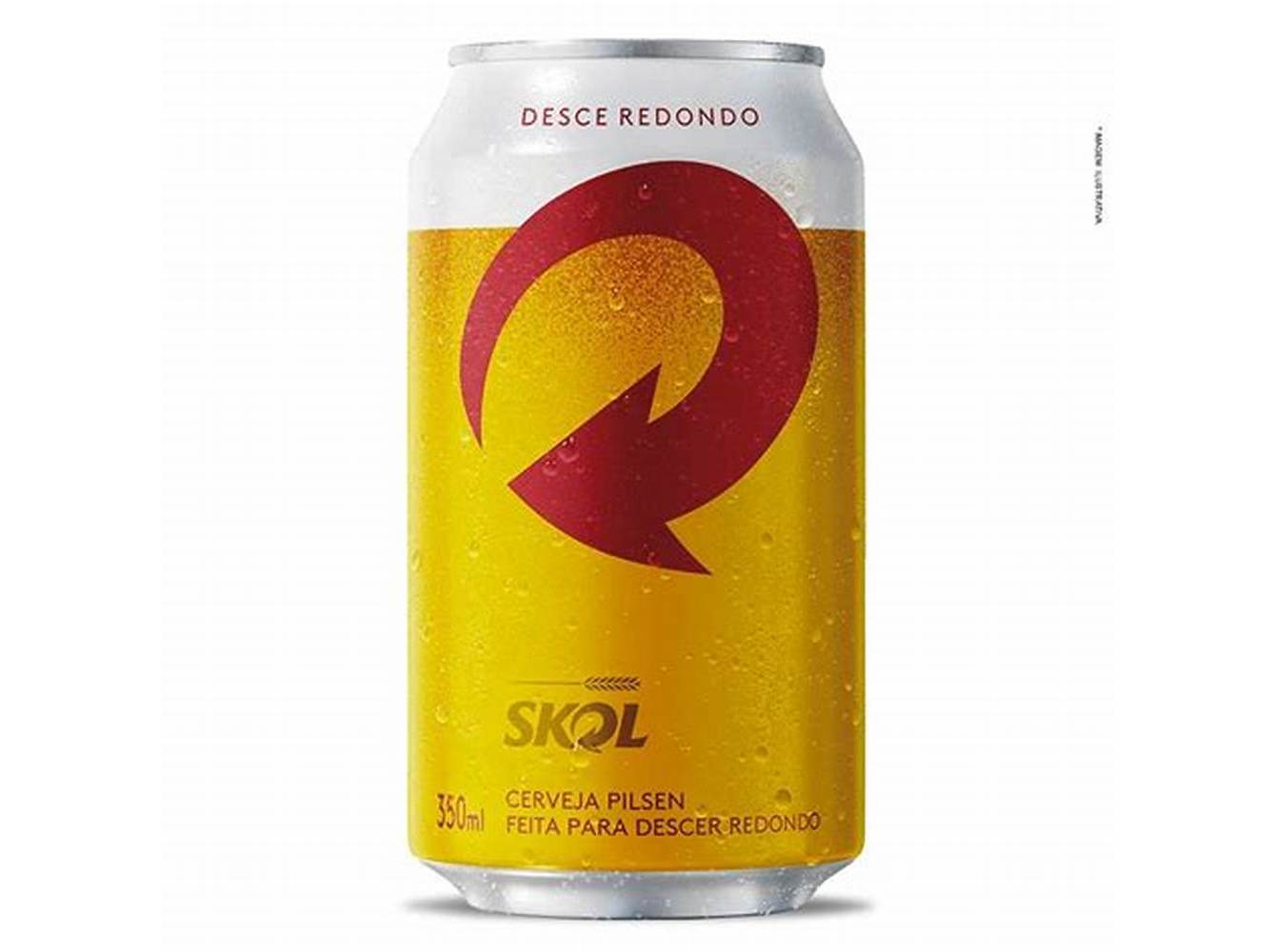 CERVEJA SKOL BRASIL LATA 0.35L