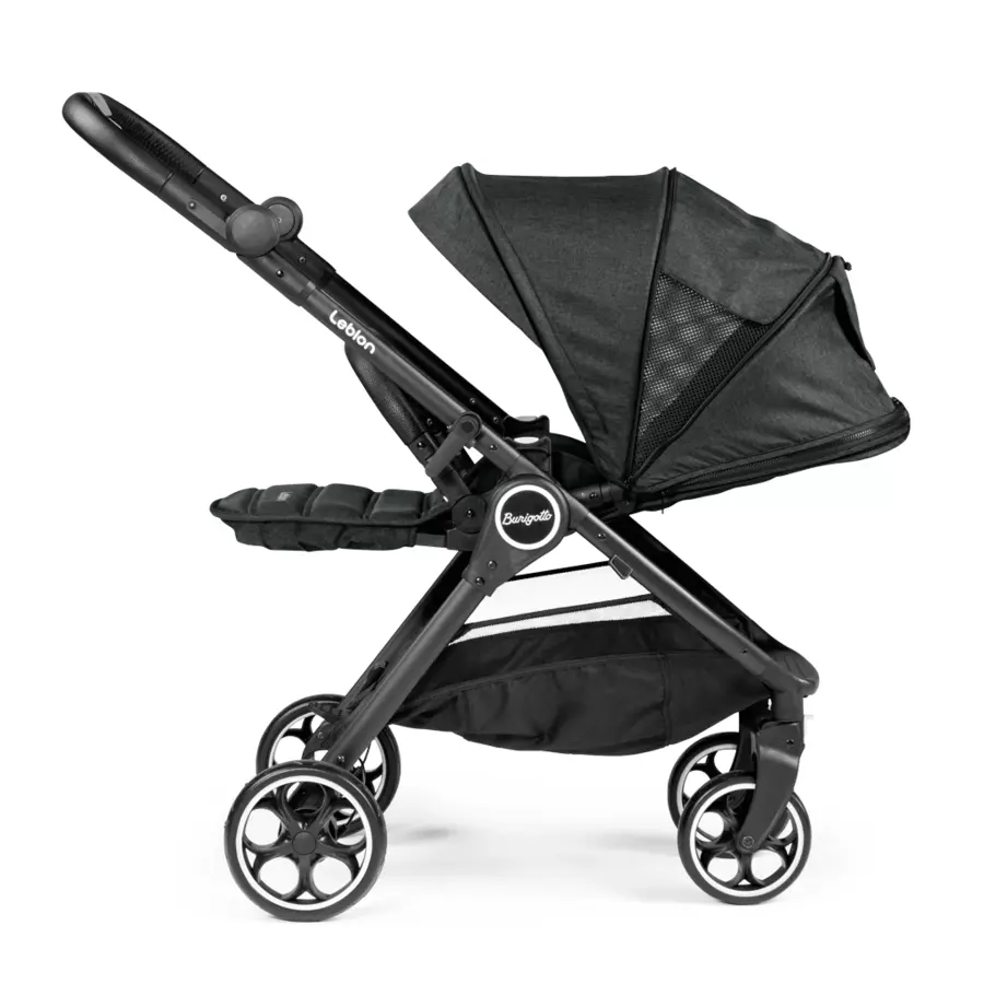 Burigotto Kombikinderwagen 3-in-1 Leblon Dark Grey