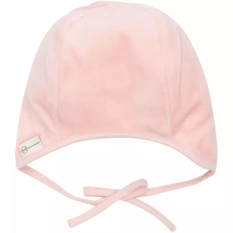 Steiff Mütze GOTS silver pink
