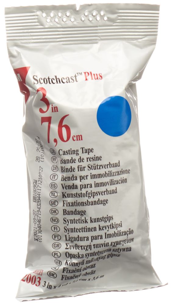 SCOTCHCAST Scotchcast Plus 7.6cmx3.65m blau 1 Stk