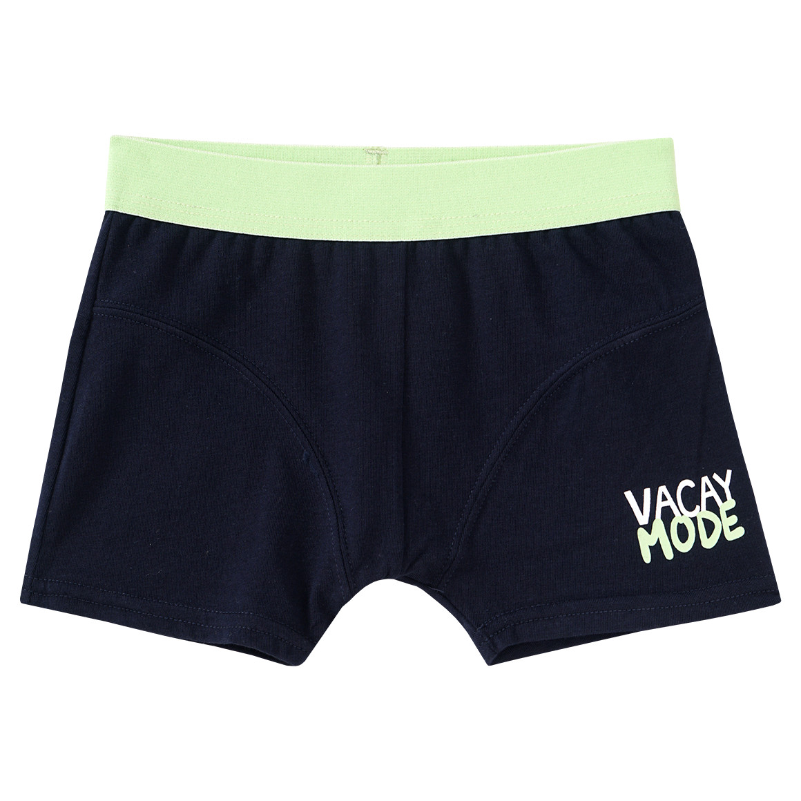 Famy 3 Jungen Boxer in verschiedenen Dessins dunkeloliv / dunkelblau