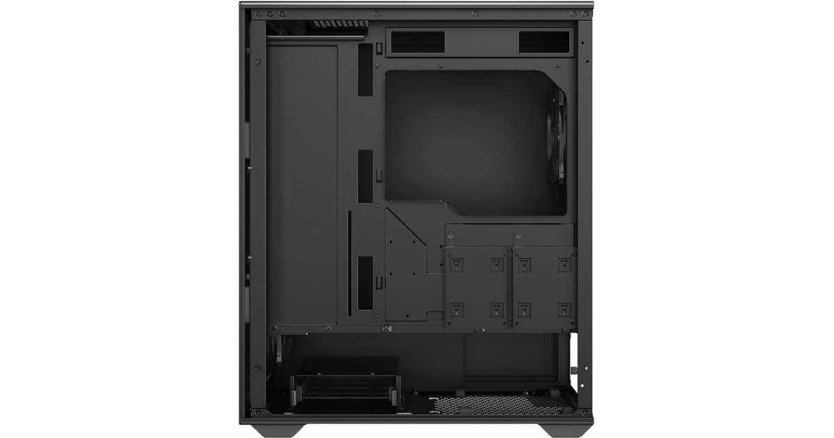 SharkoonVK3 midi tower behuizing  (Zwart | 2x USB-A)