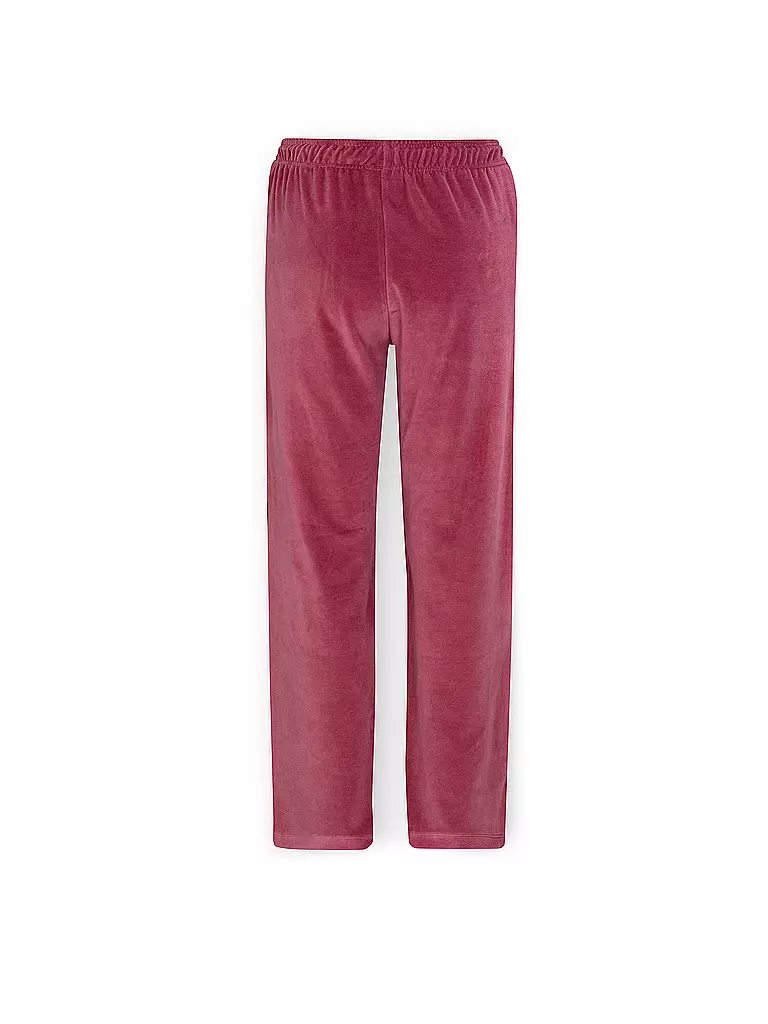 PIP STUDIO Loungehose VELVET BRITTA beere