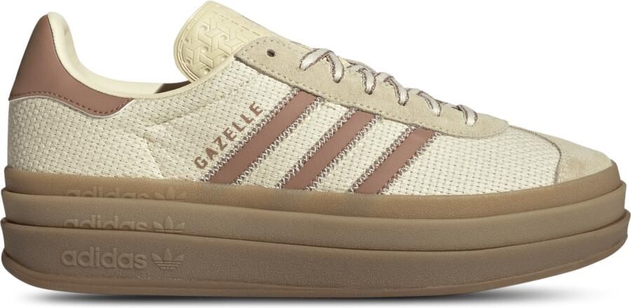 Adidas Originals Gazelle Bold sneakers ecru roze