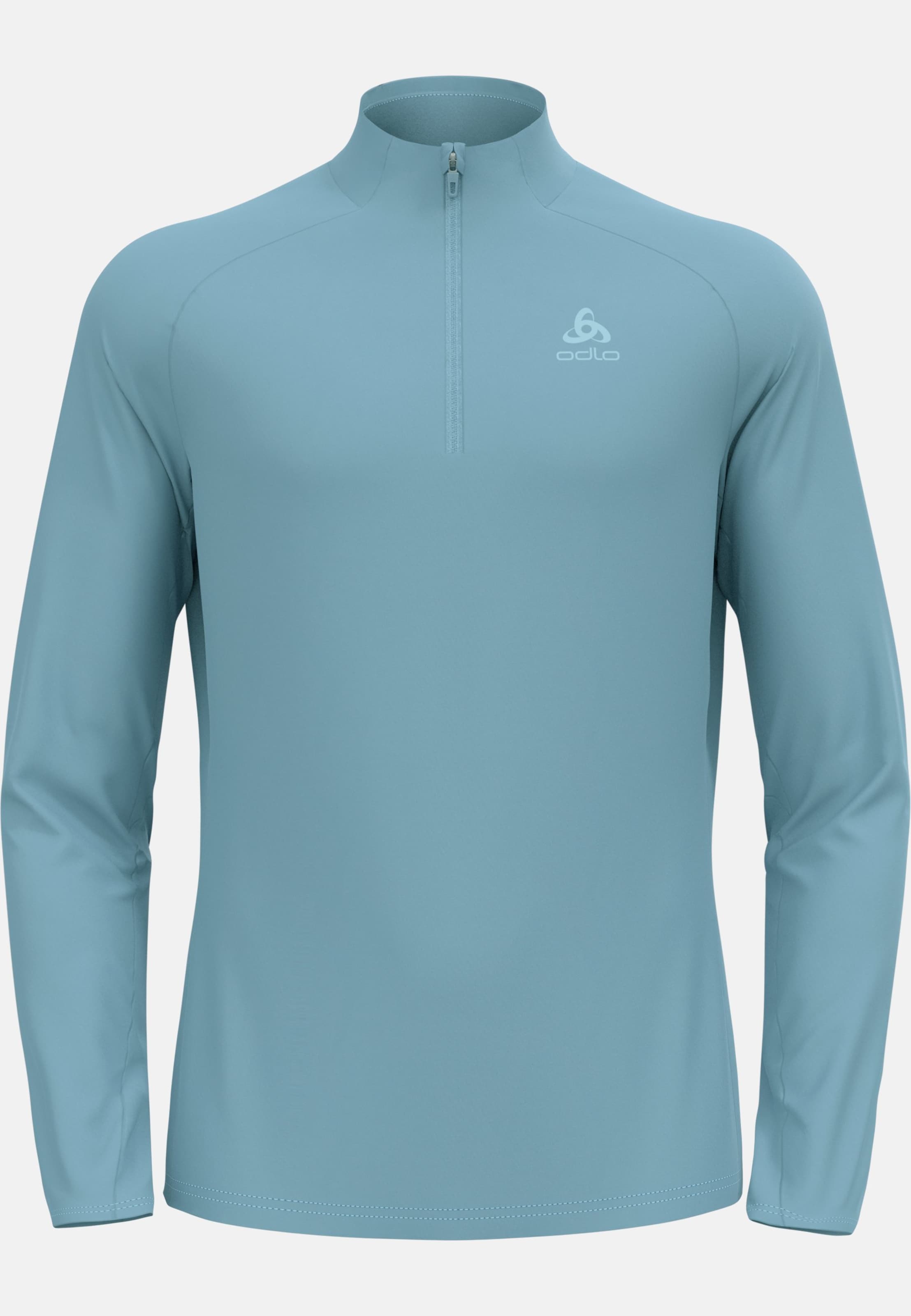 Essentials Light Mid Layer mit Halbreissverschluss in provincial blue