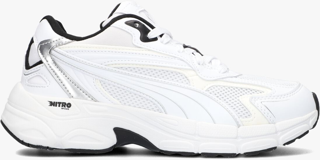 PUMA witte puma lage sneakers teveris nitro