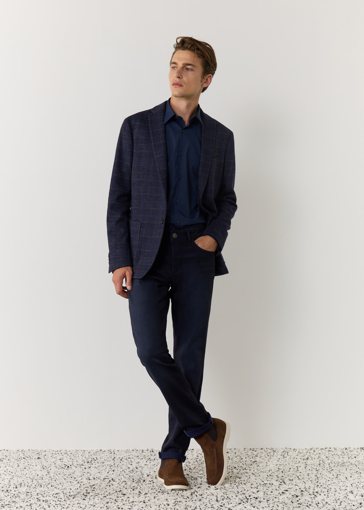Jean skinny en coton stretch bleu jeans