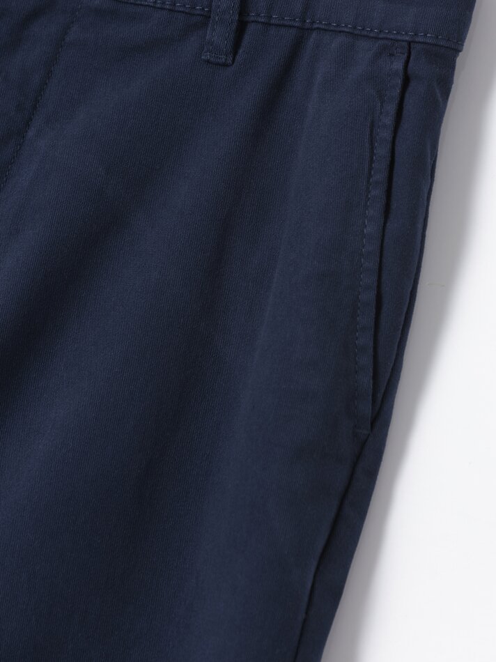 Calça chino skinny - Azul Marinho Escuro