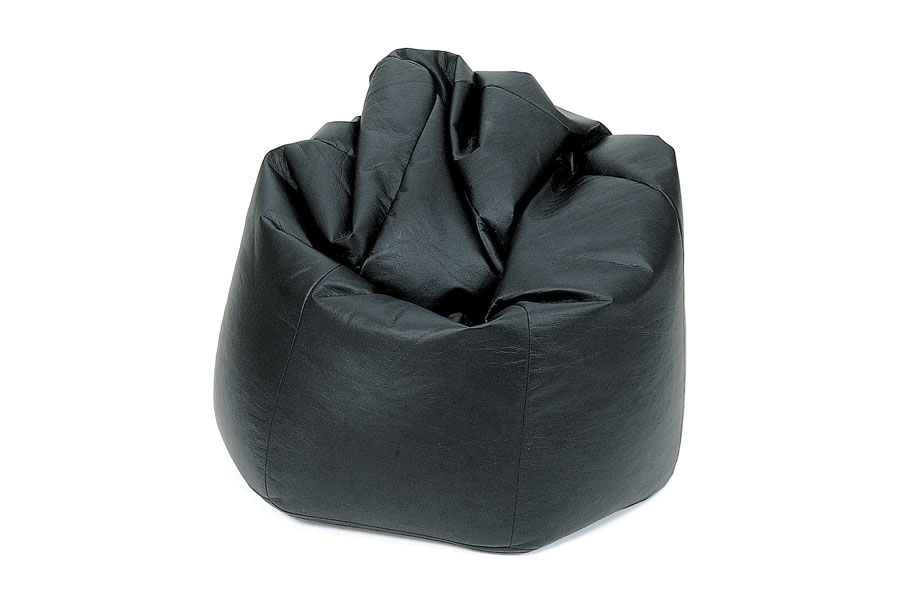 Saccosekk medium Sort Polon.