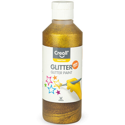 Creall glitterverf 250 ml - goud