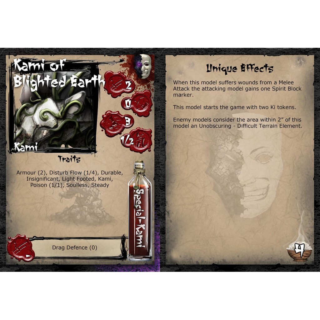 Bushido - Multi Factions - Kami of Choking Fog and Blighted Earth