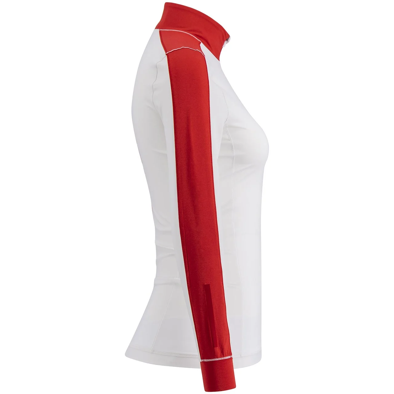 Swix Triac Dry Long Sleeve Dame Bright White/Swix Red