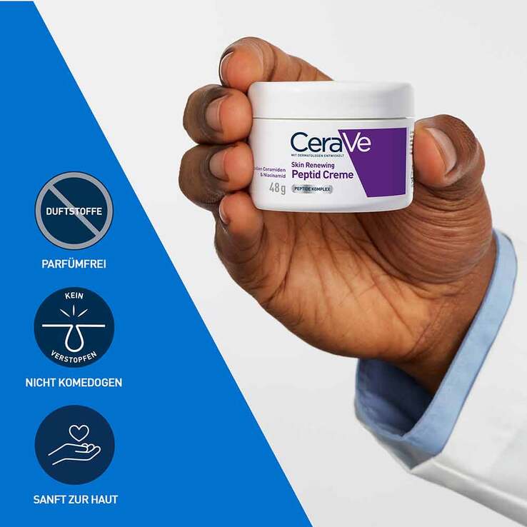 Cerave Skin renewing Peptid Creme, 48 g