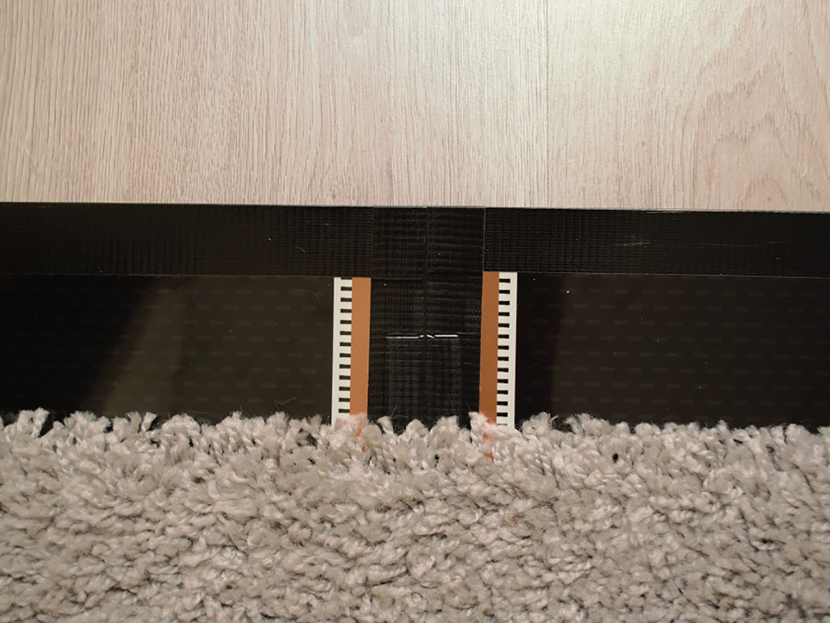 Durensa vloerverwaming met isolatie en schakelaar - 100 x 110 cm