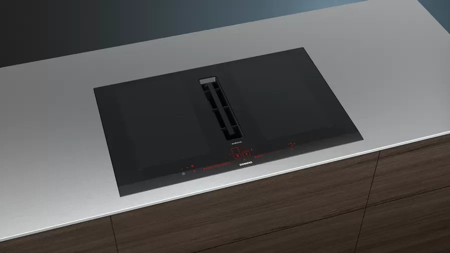 Siemens iQ700 EX877LX57E Studioline - Induktionskogeplade med indbygget emfang - 80 cm