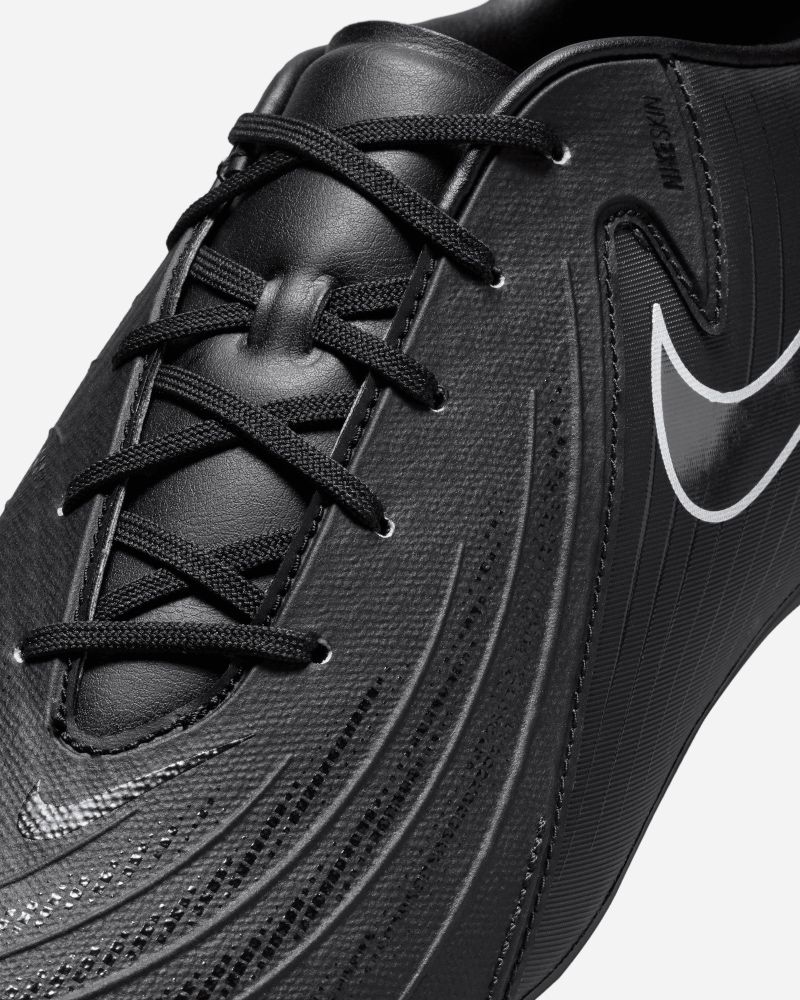 Chaussures de football Nike Phantom GX Academy FG/MG Noir & Gris pour homme