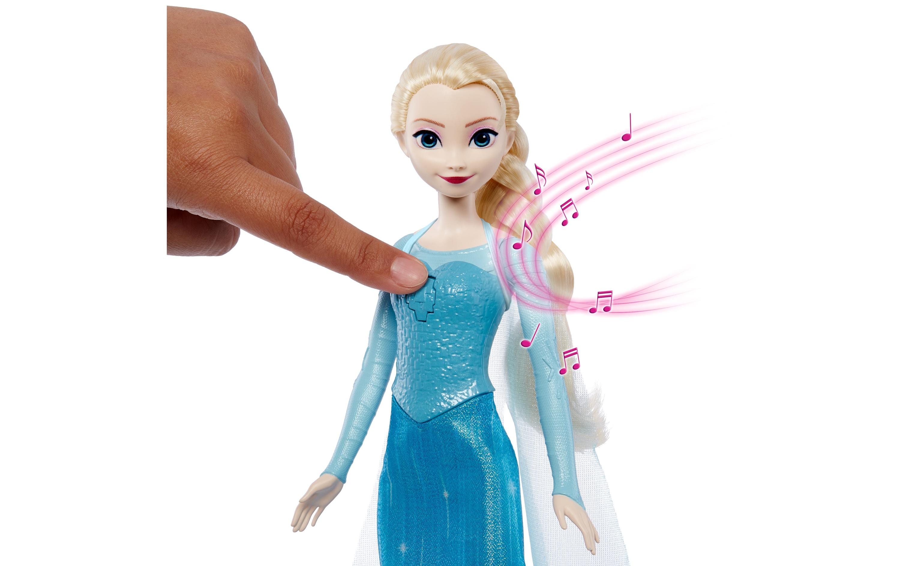 Puppe Eiskönigin Singende ElsaSingende und bewegliche Elsa-Puppe