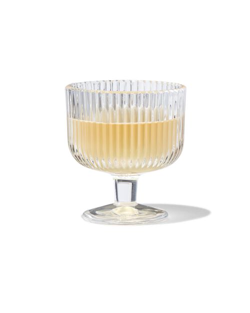 verre apéritif Bergen rayure relief 70ml