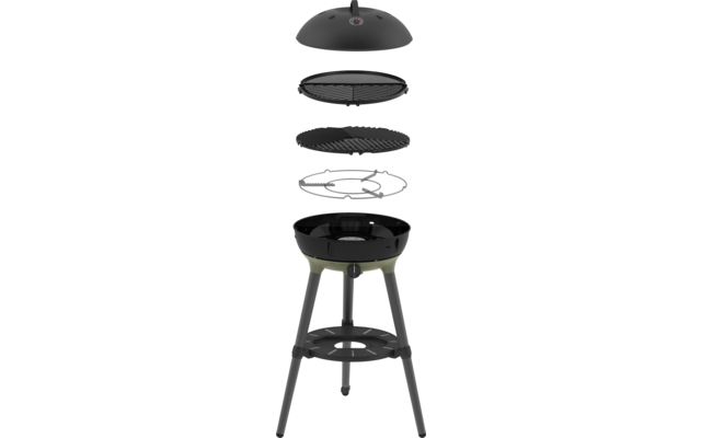 Cadac Carri Chef 40 BBQ Grill2Braai Combo Grill schwarz