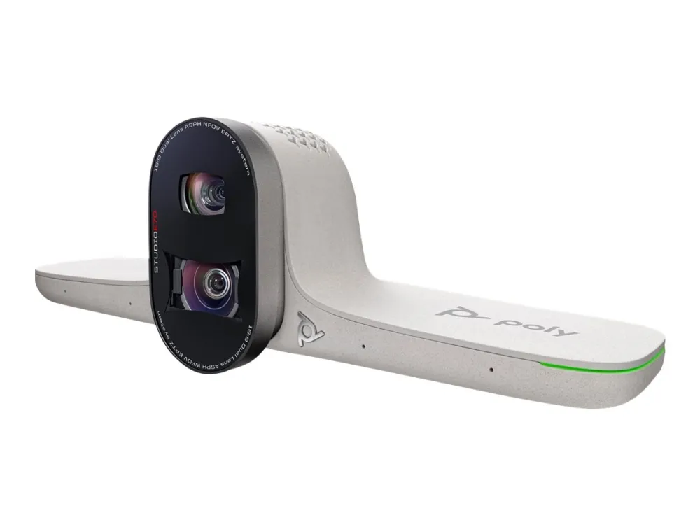 Poly Studio E70 - Konferencekamera - indendørs - farve - 2 x 20 MP - 3840 x 2160 - 4K, 2160p - audio - LAN - USB-C - PoE