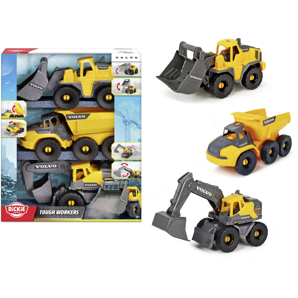 Køb Dickie Toys Volvo Tough Work Force