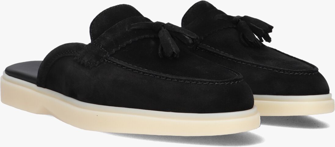 zwarte mason garments loafers amalfi mule