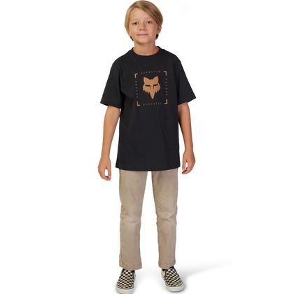 T-Shirt manches courtes Fox YOUTH BOXED FUTURE - Noir
