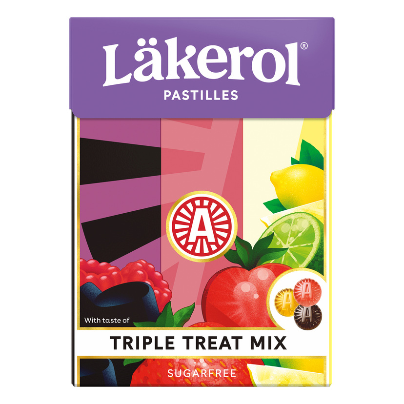 Läkerol Classic Triple Treat Mix Big Pack 75 g