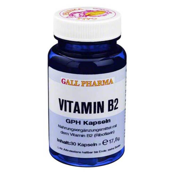 Vitamin B2 GPH Kapseln, 30 St