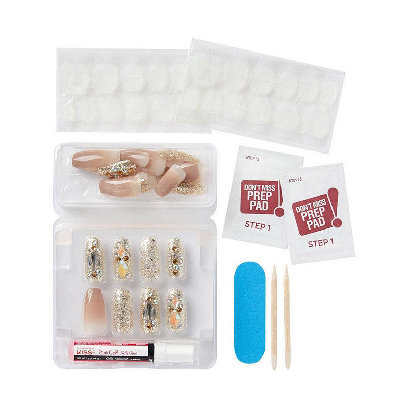 Faux ongles Long Lenght Majestic Nails my crown
