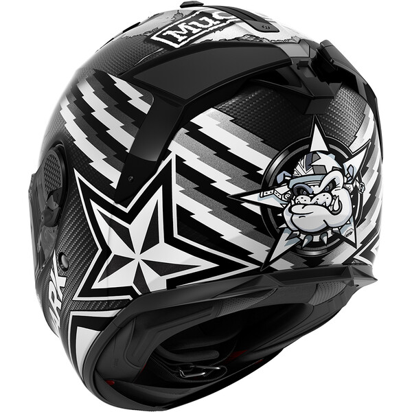Shark - Casque Spartan GT Carbon Replica Scott Redding Signature Carbone / Blanc / Noir / Gris
