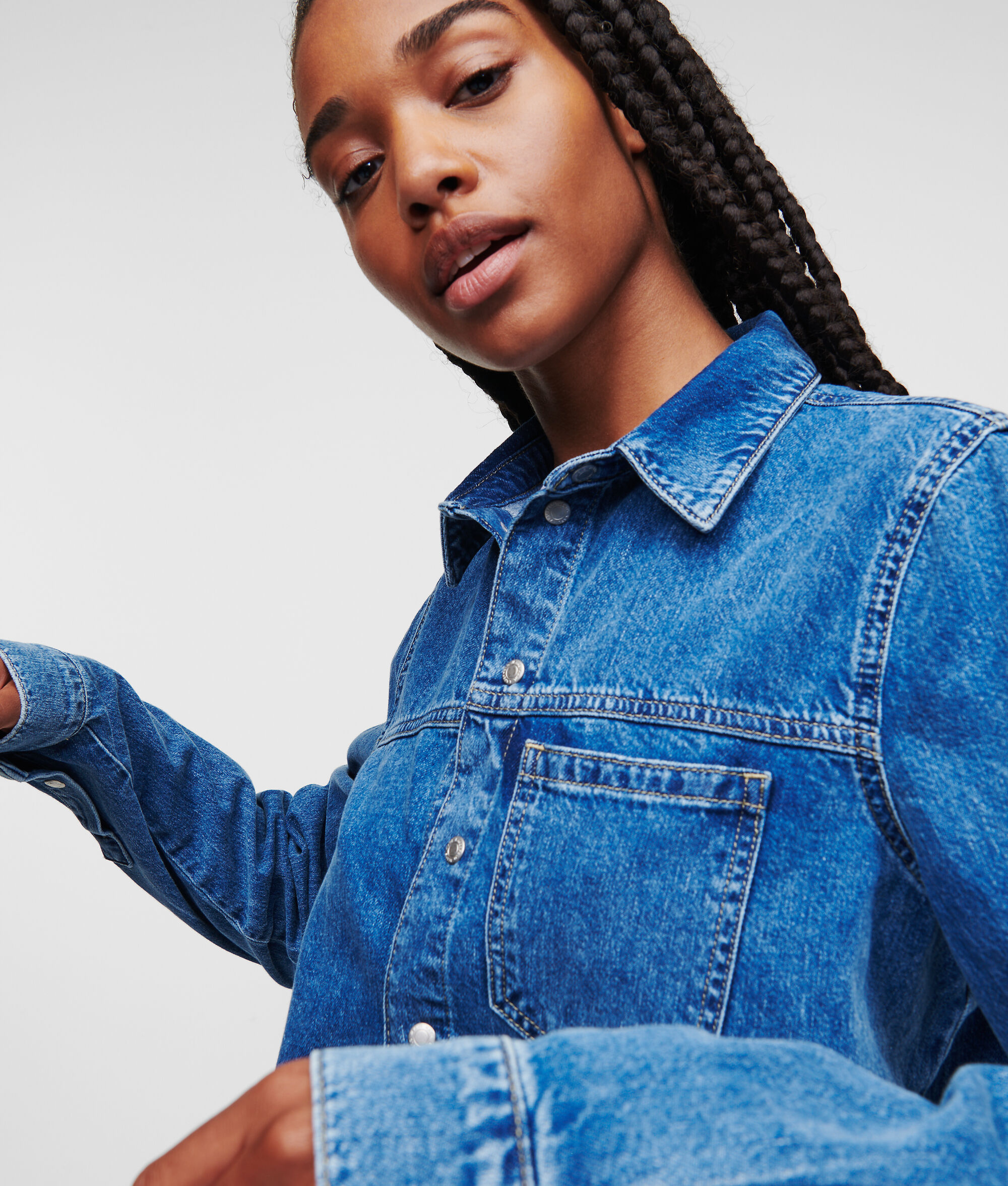 CHEMISE EN DENIM KLJ