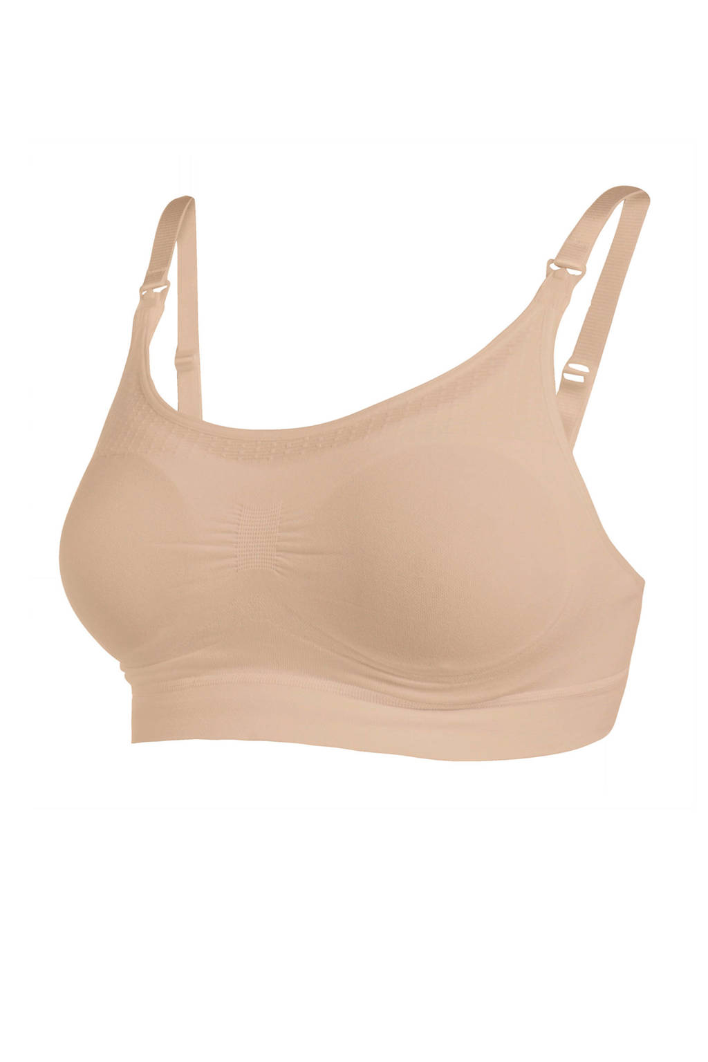 naadloze voedingsbh beige