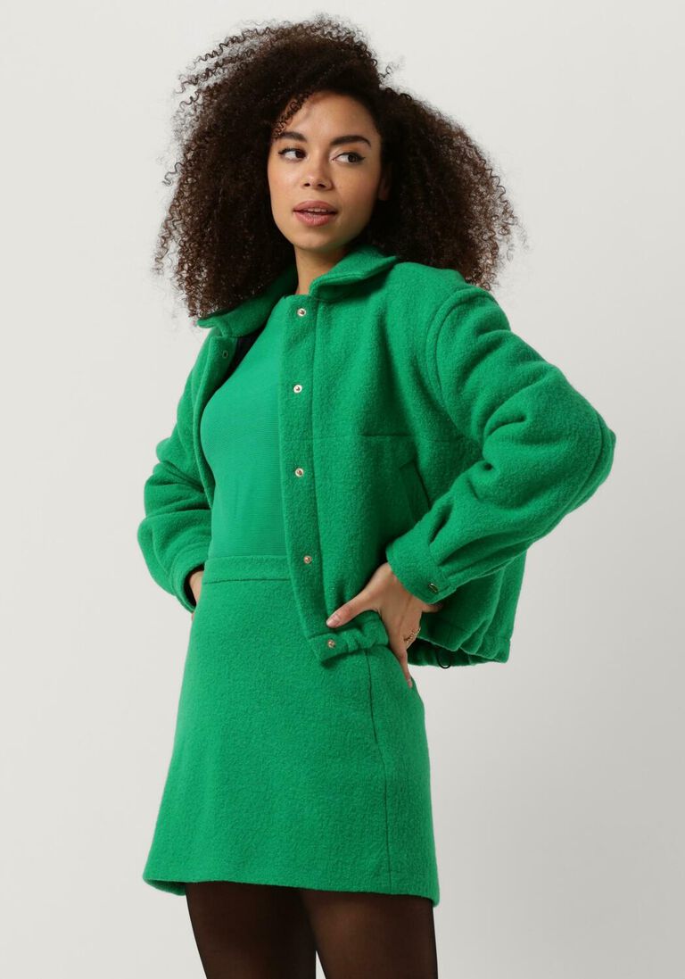 VANILIA groene vanilia jack curl wool crop