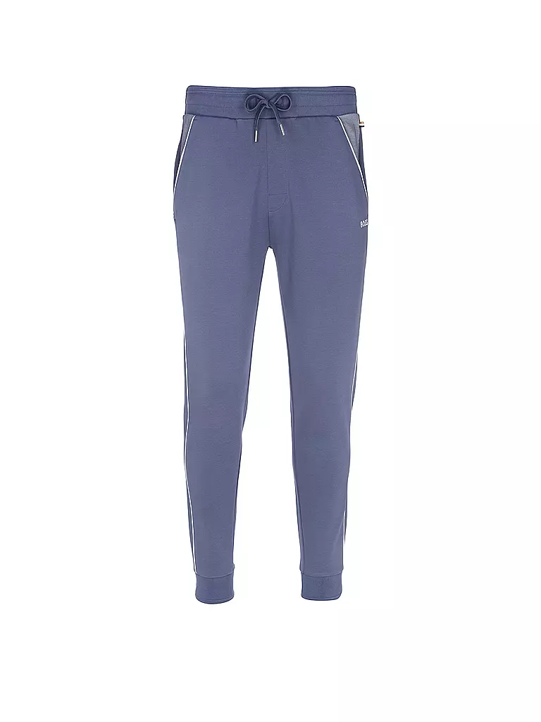 BOSS Loungewear Jogginghose blau