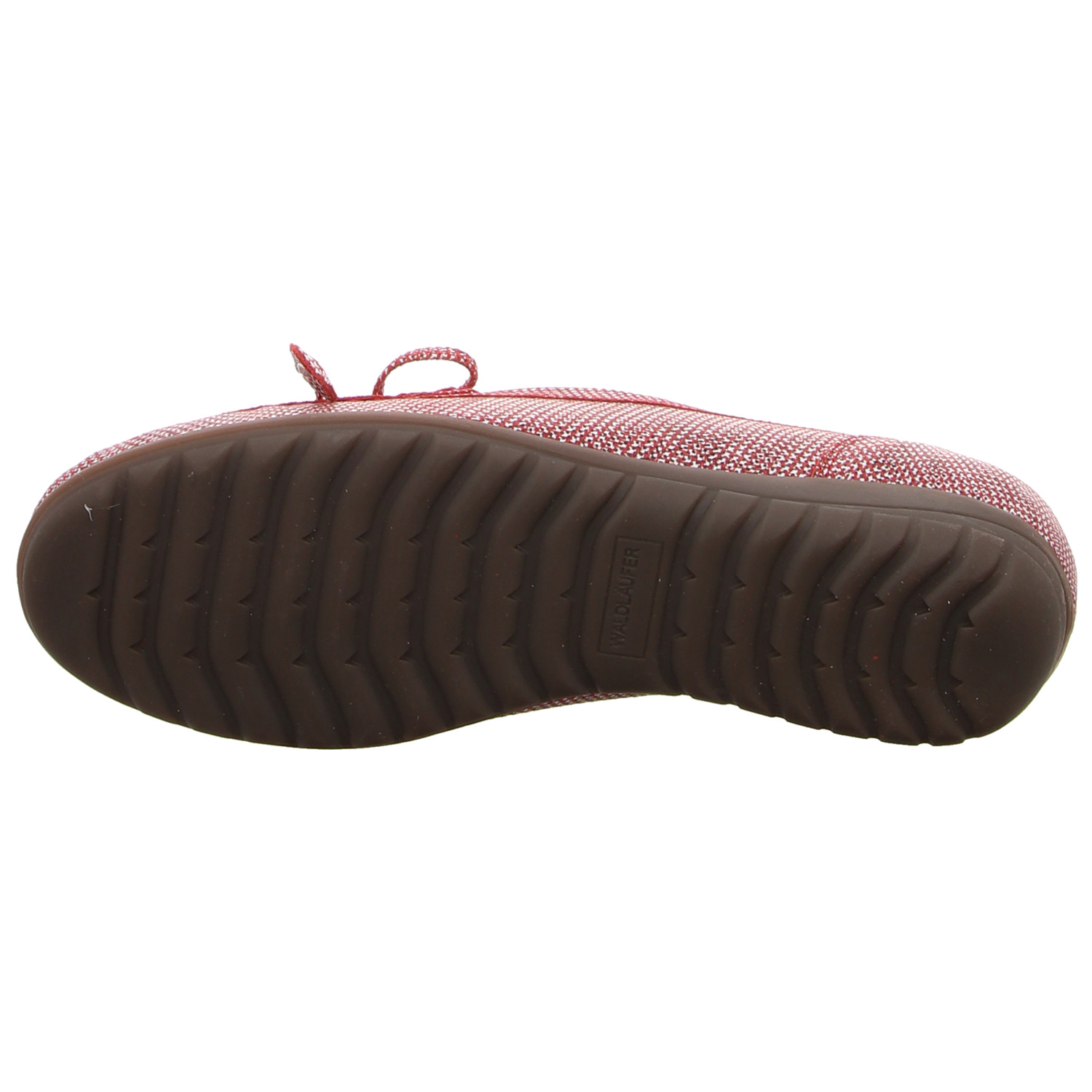 Waldläufer Slipper rot rot