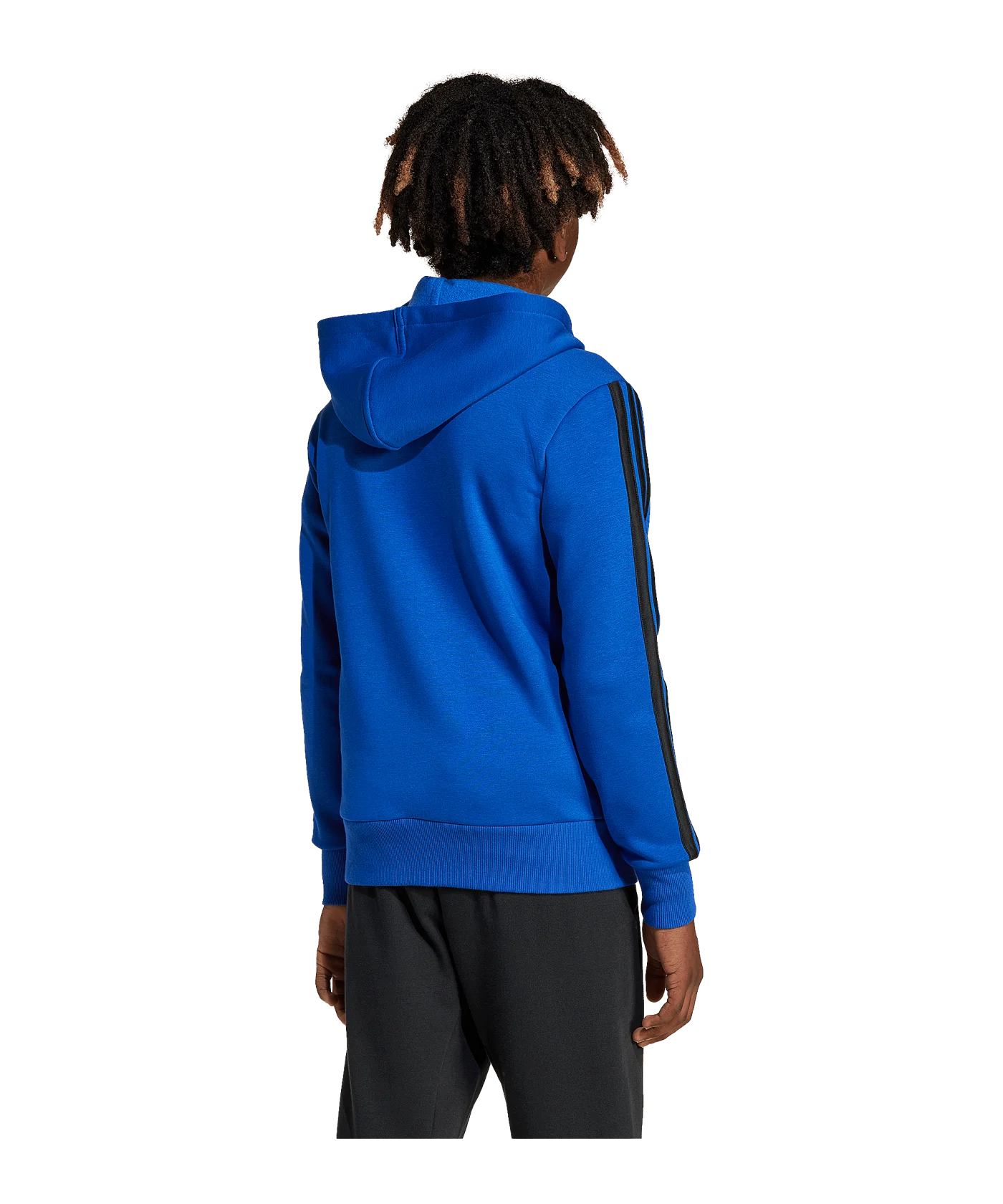 adidas Essentials Full-Zip Hoody Kids Blau