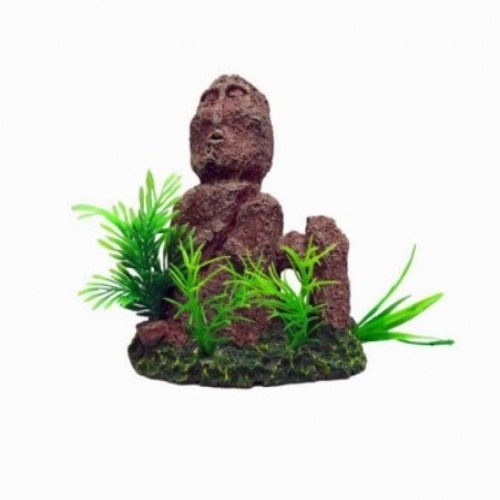 estatueta decorativa para aquário
